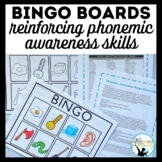 BINGO Boards: Reinforcing Phonemic Awareness Skills