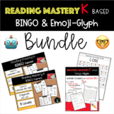 BINGO Boards and Emoji-Glyph Bundle, Reading Mastery K
