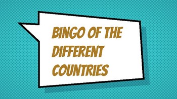 Preview of BINGO COUNTRIES
