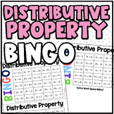 BINGO: Distributive Property (Only Positives) | Class Activity