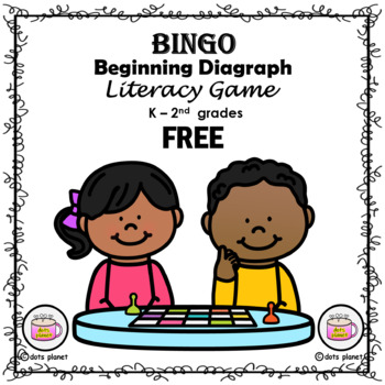 Preview of BINGO GAME, Beginning Diagraph (CH, PH, KN, SH, TH, WH, WR) -Literacy Game- FREE