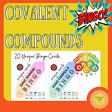 BINGO GAME: Covalent Compounds Naming & Formulas Review Ga