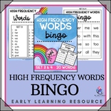 BINGO GAME - High Frequency Words - Sight Words - SET 3 & 