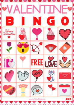 BINGO Game Pack For Kids by Crafted with Bliss by Teacher Pia | TPT