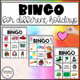 BINGO Game for Different Holidays! - Easter, St. Patrick's