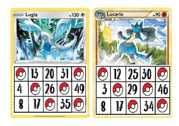 Preview of BINGO POKÉMON CARTONES