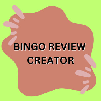 Preview of BINGO REVIEW CREATOR