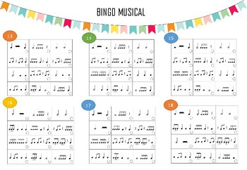 Bingo Musical Rítmico – Música Encriptada