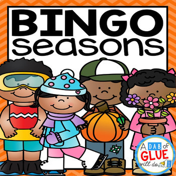 Preview of Seasons of the Year | Spring BINGO, Summer BINGO, Fall BINGO, & Winter BINGO