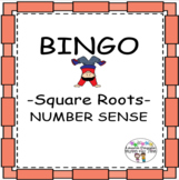 Square Roots BINGO Number Sense
