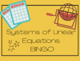 BINGO - Systems of Linear Equations