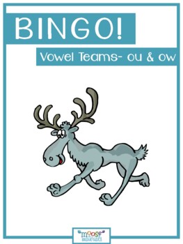 Preview of BINGO! Vowel Teams- ou & ow