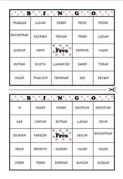 Bingo para principiantes en español