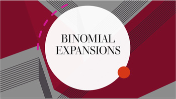 Preview of BINOMIAL EXPANSION