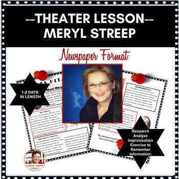Preview of Emergency Sub Plan Drama Actress  Meryl Streep Biography  Oscar Winner