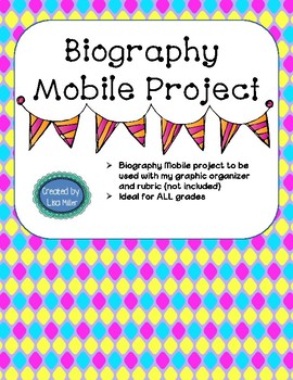 Preview of BIOGRAPHY MOBILE PROJECT ~FREEBIE