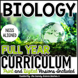 BIOLOGY CURRICULUM - FULL YEAR Bundle - Print and Digital