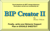 BIP Creator II - Behavior Plan software