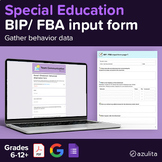 BIP/ FBA Input Form — PDF & Google Forms Bundle