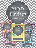 B.I.R.D. Binder **EDITABLE** Pack