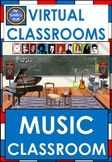 BITMOJI Virtual Classroom - MUSIC - Powerpoint