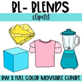 BL- blends clipart