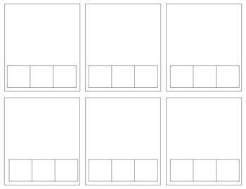 Preview of BL001 (GOOGLE): 6 cards\page (multiple choice)