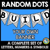 BLACK AND WHITE BANNERS (BUILD YOU OWN) BLACK AND WHITE CL