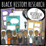 BLACK HISTORICAL FIGURES: Research Tasks / Templates (PRIN