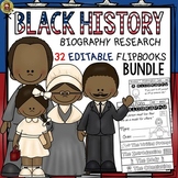 Black History Research And Writing Activities Biography Fl