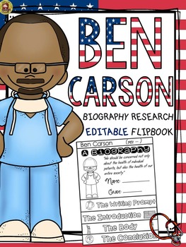 Preview of BLACK HISTORY: BIOGRAPHY: BEN CARSON