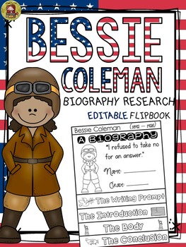 Preview of BLACK HISTORY: BIOGRAPHY: BESSIE COLEMAN