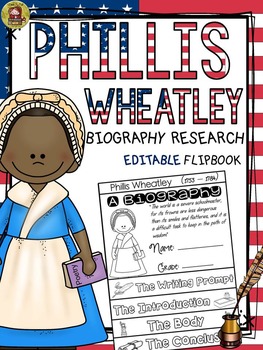 Preview of BLACK HISTORY: BIOGRAPHY: PHILLIS WHEATLEY