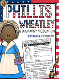 BLACK HISTORY: BIOGRAPHY: PHILLIS WHEATLEY