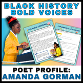 BLACK HISTORY, BOLD VOICES: Amanda Gorman - Poet Profile