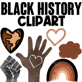 Preview of BLACK HISTORY CLIPART - BLM