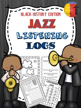 Preview of BLACK HISTORY: JAZZ MUSIC LISTENING LOGS