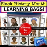 BLACK HISTORY Learning Bag for Special Education and Readi