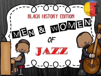 Preview of BLACK HISTORY: MEN & WOMEN OF JAZZ BULLETIN BOARD
