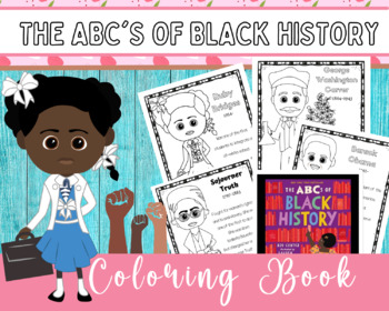 Preview of BLACK HISTORY MONTH COLORING BOOK SHEETS CRAFT DIY