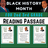 BLACK HISTORY MONTH COMPREHENSION PASSAGE GRADE 2ND 3RD
