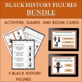 BLACK HISTORY MONTH FIGURES BUNDLE: Activities, Games, and