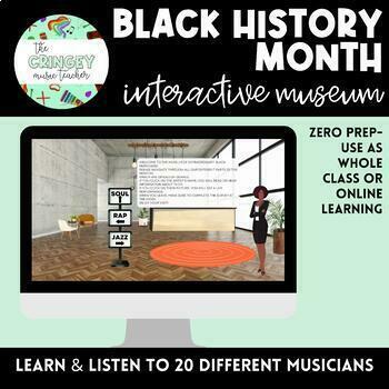 Preview of BLACK HISTORY MONTH- Interactive Museum of Black Musicians
