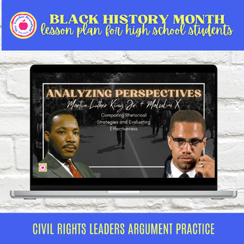 Preview of BLACK HISTORY MONTH Lesson Plan - Argument Writing Activity for HIGH SCHOOL