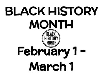 Preview of BLACK HISTORY MONTH STEM AND GENERAL EDUCATION POSTERS
