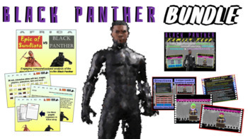 BLACK PANTHER Bundle! Movie Guide, Jeopardy Game AND Family Feud Game