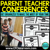 BLACKLINE DESIGN- PARENT TEACHER CONFERENCE PACKET {tips &