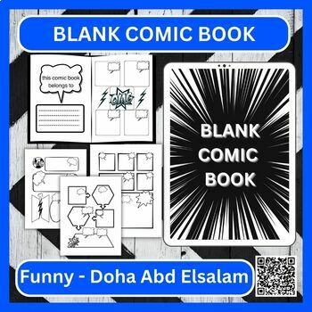 Preview of BLANK COMIC BOOK