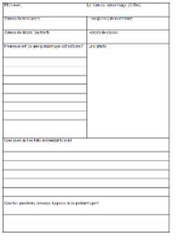 Preview of FAMOUS PERSON BIOGRAPHY RESEARCH Graphic Organizer Template history + RUBRIC