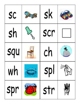 BLEND/DIGRAPH DOMINO GAME; literacy center; Phonics; Reading Strategies